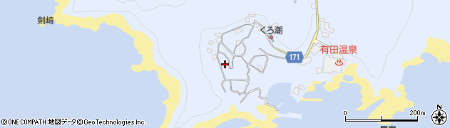 和歌山県有田市宮崎町1722周辺の地図