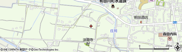 和歌山県有田川町（有田郡）垣倉周辺の地図