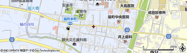 炉ばた焼千松脇町店周辺の地図
