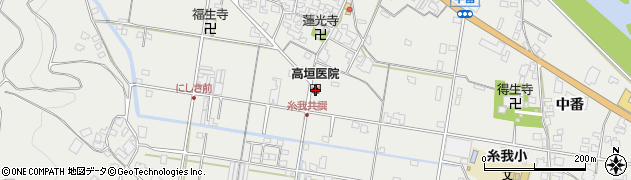 高垣医院周辺の地図
