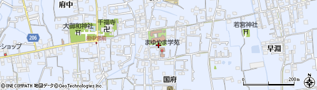 徳島県徳島市国府町中29周辺の地図
