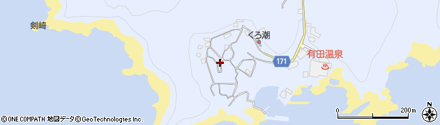 和歌山県有田市宮崎町1727周辺の地図
