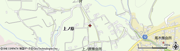 徳島県美馬市脇町（上ノ原）周辺の地図