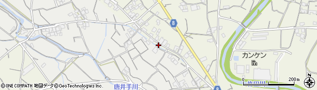 香川県観音寺市大野原町萩原1240周辺の地図