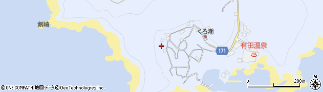 和歌山県有田市宮崎町1780周辺の地図