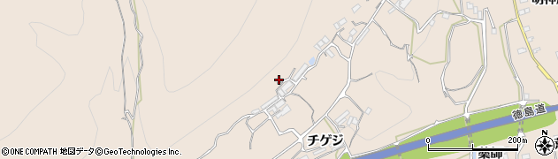 徳島県美馬市美馬町丸山73周辺の地図