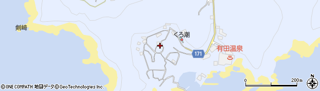 和歌山県有田市宮崎町1649周辺の地図