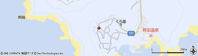 和歌山県有田市宮崎町1702周辺の地図