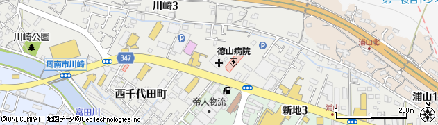 フジシン川崎店周辺の地図