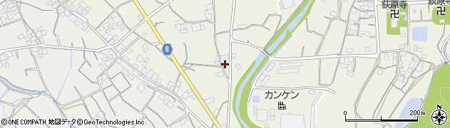香川県観音寺市大野原町萩原824周辺の地図