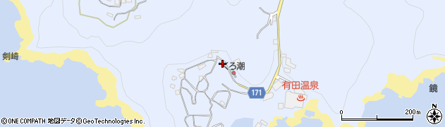 和歌山県有田市宮崎町1588周辺の地図