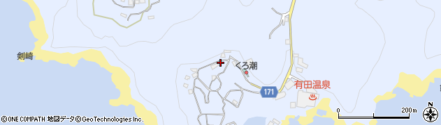 和歌山県有田市宮崎町1666周辺の地図