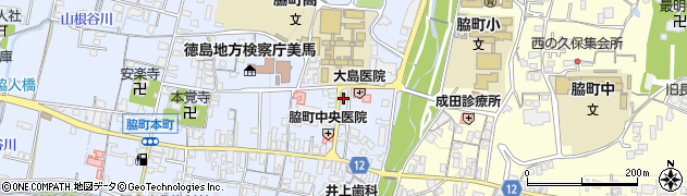 西村嘉代子土地家屋調査士事務所周辺の地図