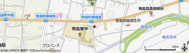 株式会社ミヨシキャスティング鴨島工場周辺の地図