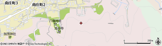 徳島県徳島市加茂名町（庄山）周辺の地図