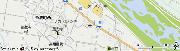 和歌山県有田市糸我町中番269周辺の地図