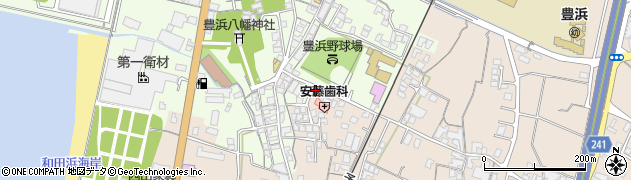 香川県観音寺市豊浜町和田浜1176周辺の地図