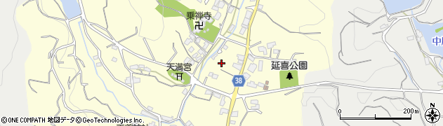 愛媛県今治市延喜周辺の地図