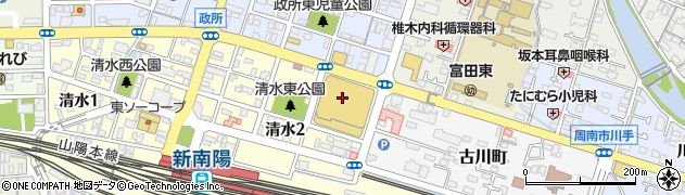 メガネのタナカ　ゆめタウン新南陽店周辺の地図