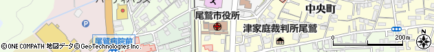三重県尾鷲市周辺の地図