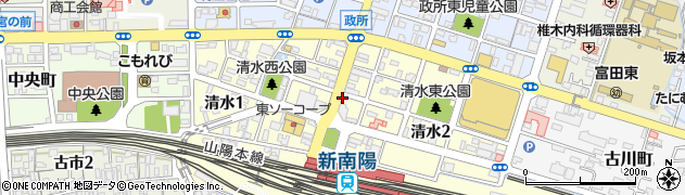 八剣伝 新南陽駅前店周辺の地図