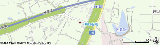 徳島県美馬市脇町井口292周辺の地図