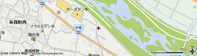 和歌山県有田市糸我町中番64周辺の地図