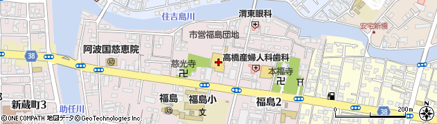 キョーエイ福島店周辺の地図