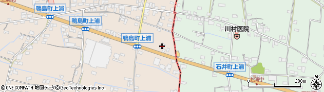 阿波銀行上浦 ＡＴＭ周辺の地図