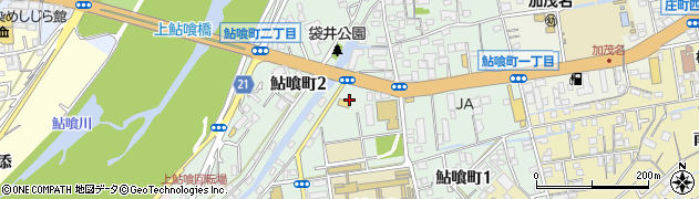 徳島県徳島市鮎喰町周辺の地図