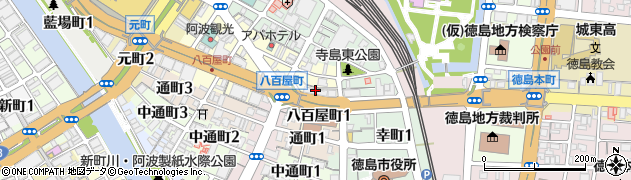 Ｃｈｕｂｂ損害保険株式会社　徳島営業所周辺の地図