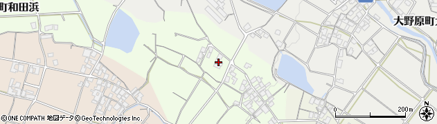 香川県観音寺市豊浜町和田浜48周辺の地図