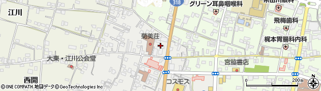 日本中央テレビ株式会社　吉野川センター本社周辺の地図