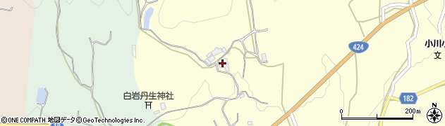 和歌山県有田郡有田川町小川2540周辺の地図