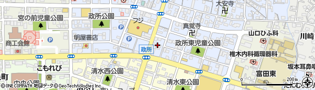 東山口信用金庫富田支店周辺の地図