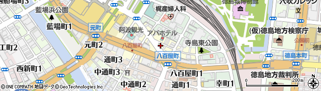 株式会社大京穴吹不動産徳島店周辺の地図