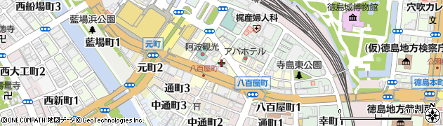 学習センター徳島キャンパス周辺の地図