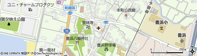 香川県観音寺市豊浜町和田浜1238周辺の地図