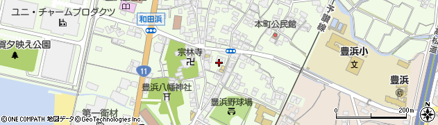 香川県観音寺市豊浜町和田浜1234周辺の地図
