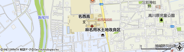 徳島県立名西高等学校　進路部周辺の地図