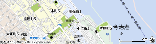森酒店周辺の地図