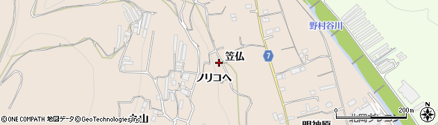 徳島県美馬市美馬町（ノリコヘ）周辺の地図