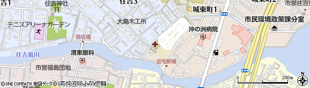 徳島中央自動車教習所周辺の地図