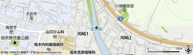 音羽橋周辺の地図