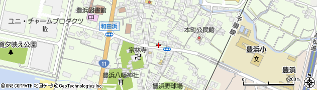 香川県観音寺市豊浜町和田浜1227周辺の地図
