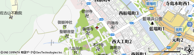 慈船寺周辺の地図