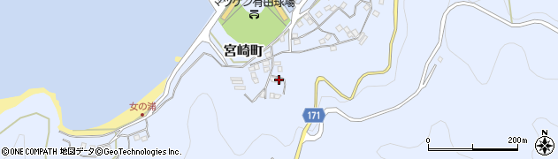 和歌山県有田市宮崎町1980周辺の地図