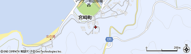 和歌山県有田市宮崎町1979周辺の地図