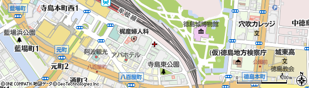 四国キヨスク　株式会社　徳島支店周辺の地図
