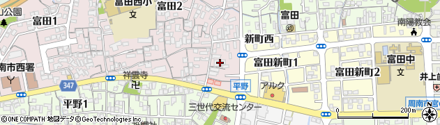 三浦運輸周辺の地図